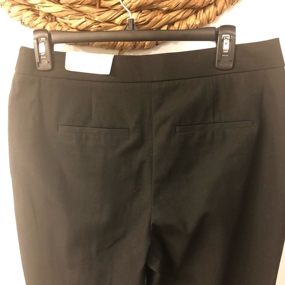 NWT Chico’s Secret Stretch Straight Leg Black Pants Size 6 (Chico’s Sz 0.5) - Picture 4 of 12